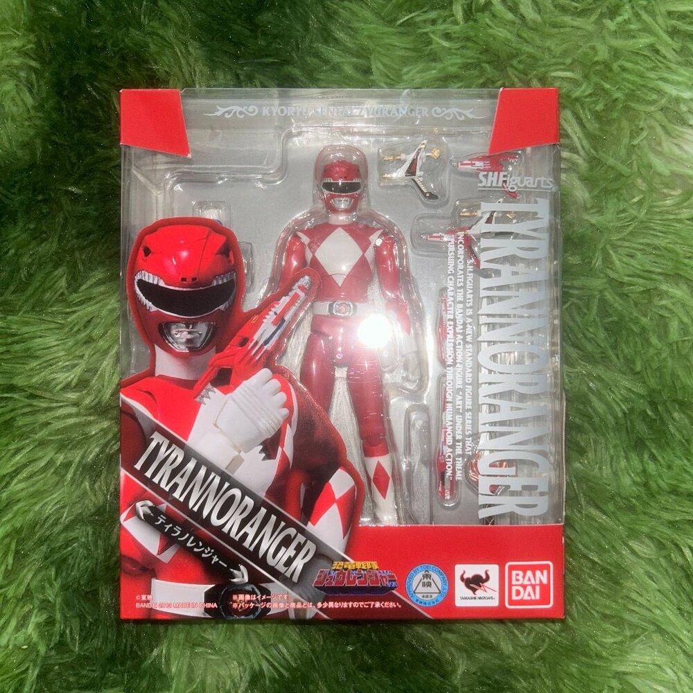 *NEW Kyoryu Sentai Zyuranger TyrannoRanger SH Figuarts Bandai Tamashii ティラノレンジャー